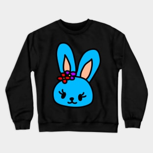 Blue bunny Crewneck Sweatshirt